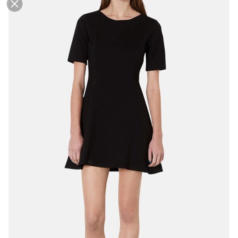 Topshop little black skater dress